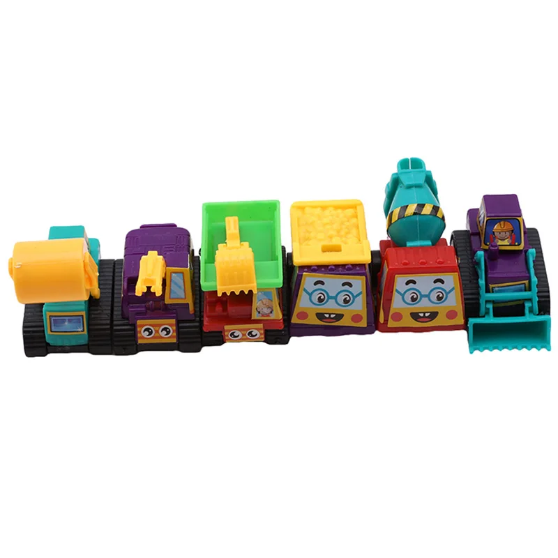 6 шт. привлекательные игрушки для автомобиля модель грузовика мини-автомобили