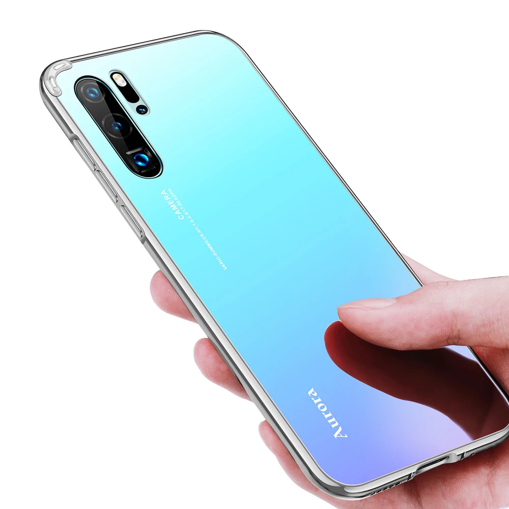 Чехол LUPHIE для huawei P30 Pro P20 Ультратонкий защитный чехол с металлическим оправа