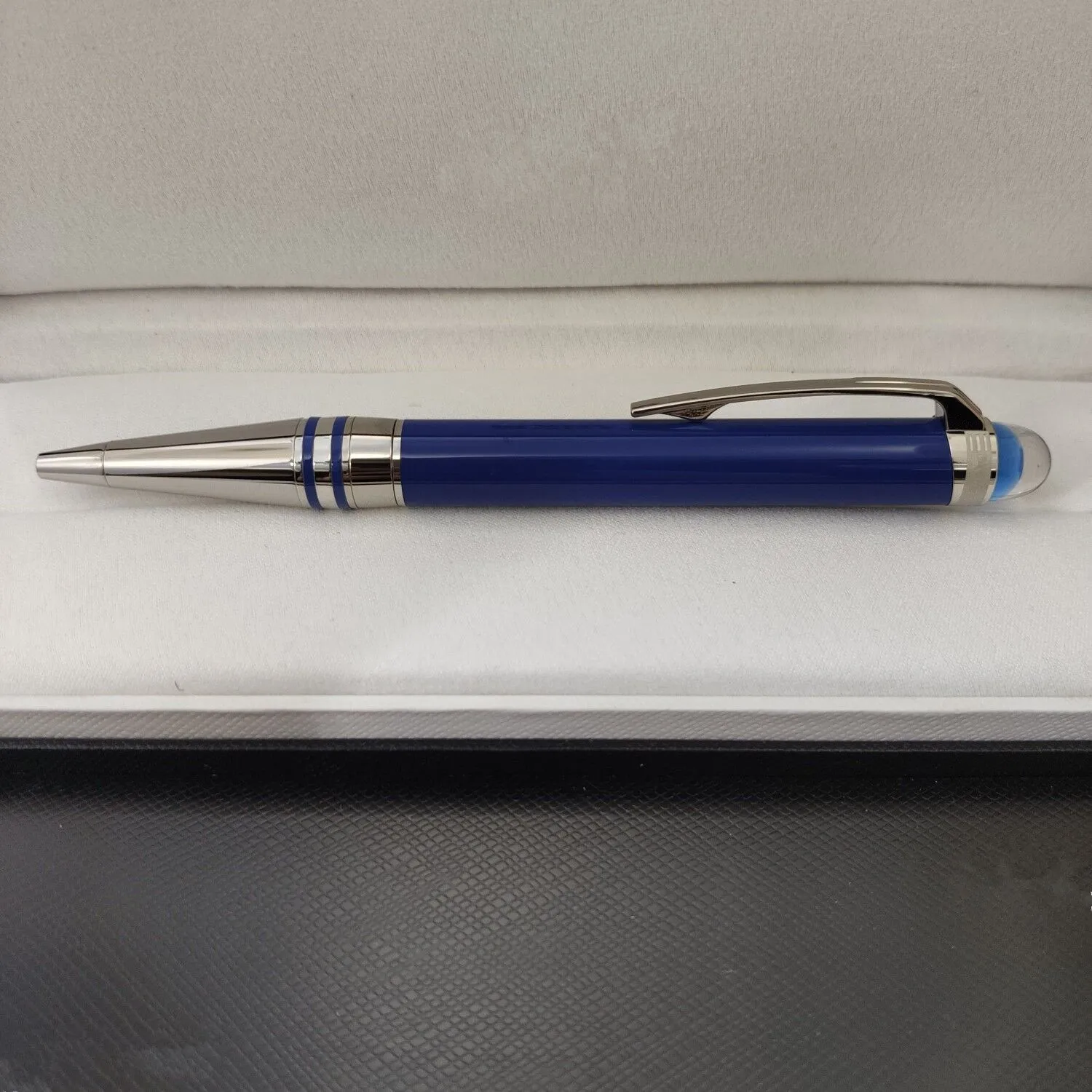 

MB Famous luxury brand resin ballpoint pen, high quality StarCraft & Walker office writing signature pen with gift box