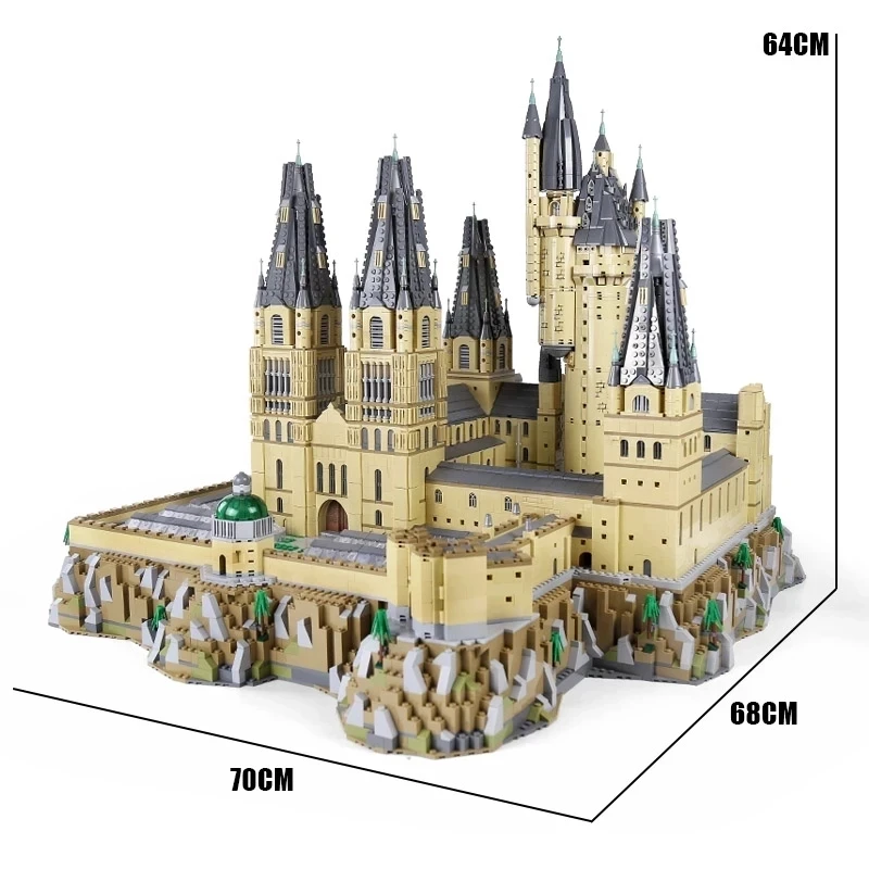 

In Stock NEW Model Magic Movie Castle centra 16060 compatible 7315 7316 7317 Model Assembly Building Blocks brick Christmas Gift