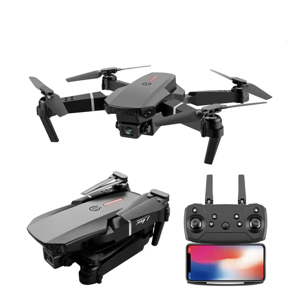Дрон GloryStar E88 pro 4k HD с двойной камерой визуальное позиционирование 1080P WiFi fpv для