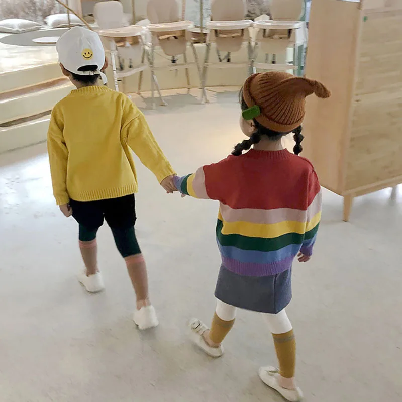 SLKMSWMDJ/осенне зимние повседневные детские штаны с двойной иглой модные леггинсы