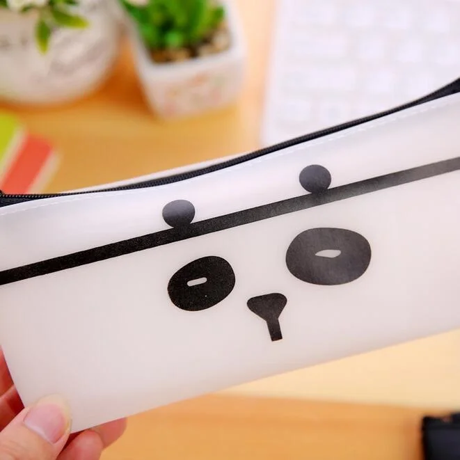 Водонепроницаемая черно белая сумка карандаш в виде животных с хорошей