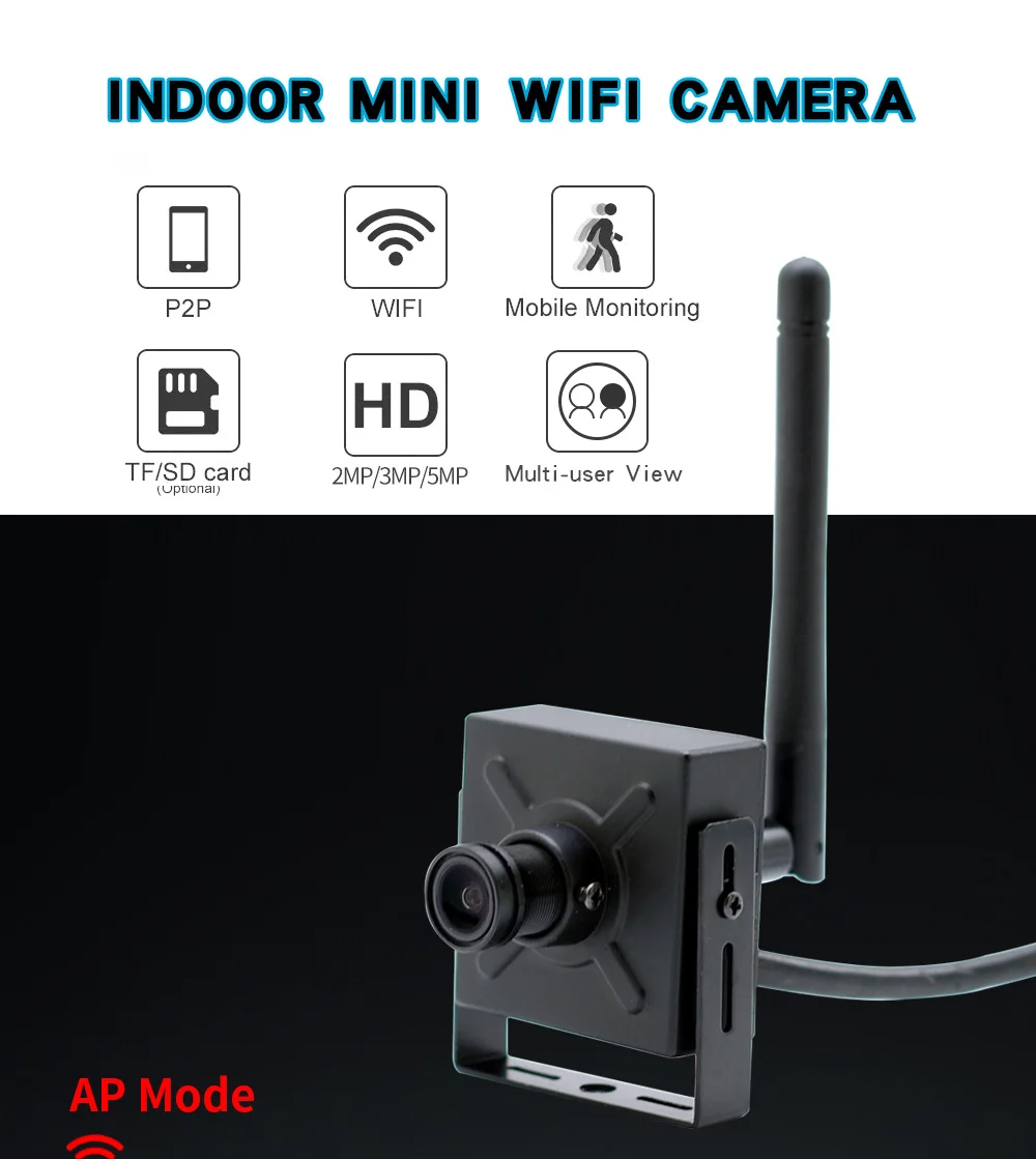 para Cartão SD, P2P Metal CCTV Segurança,