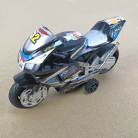 children plastic toys puzzle toy pull back motorcycle can turn selling educational model baby 2021
