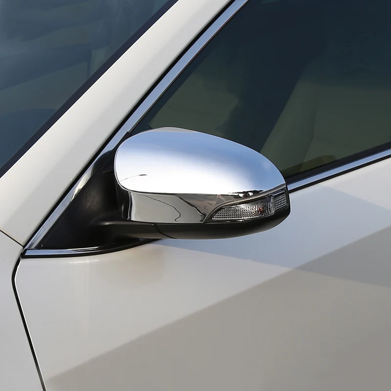 

Fit For Toyota Corolla Altis e170 2014 2015 2016 2017 Chrome Side Door Rear View Mirror Cover Trim Cap Garnish Molding Overlay