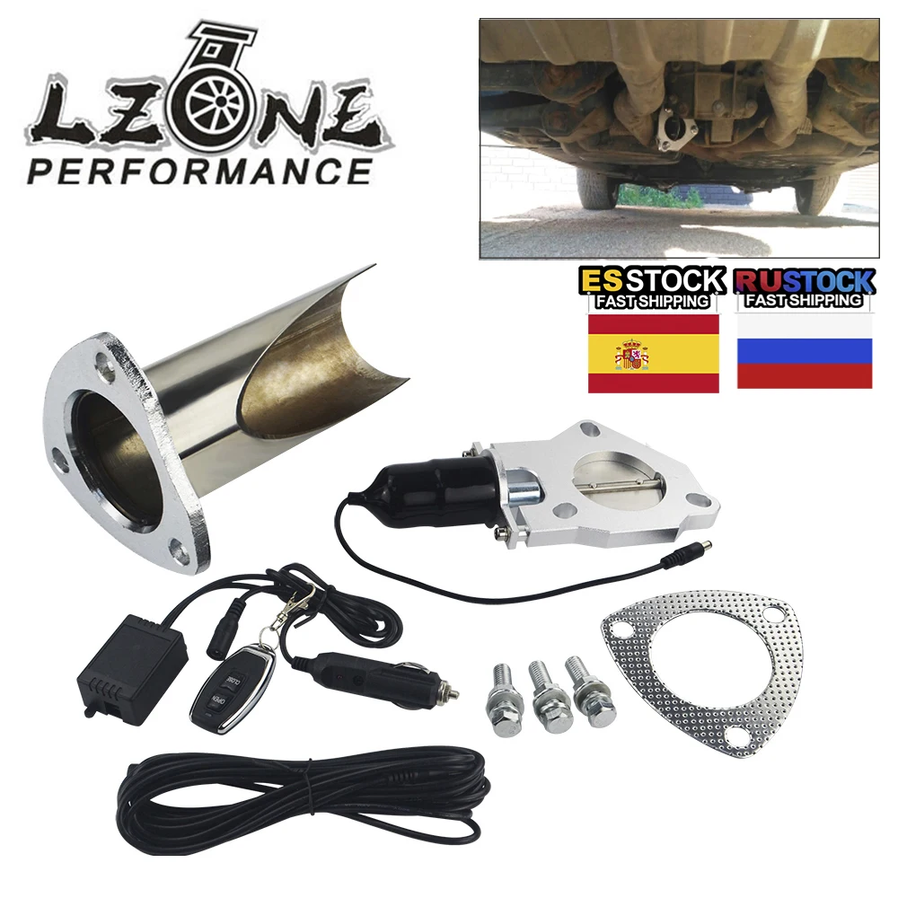 2 5 &quot / 3&quot электрическая выхлопная система из нержавеющей стали выпускной вырез