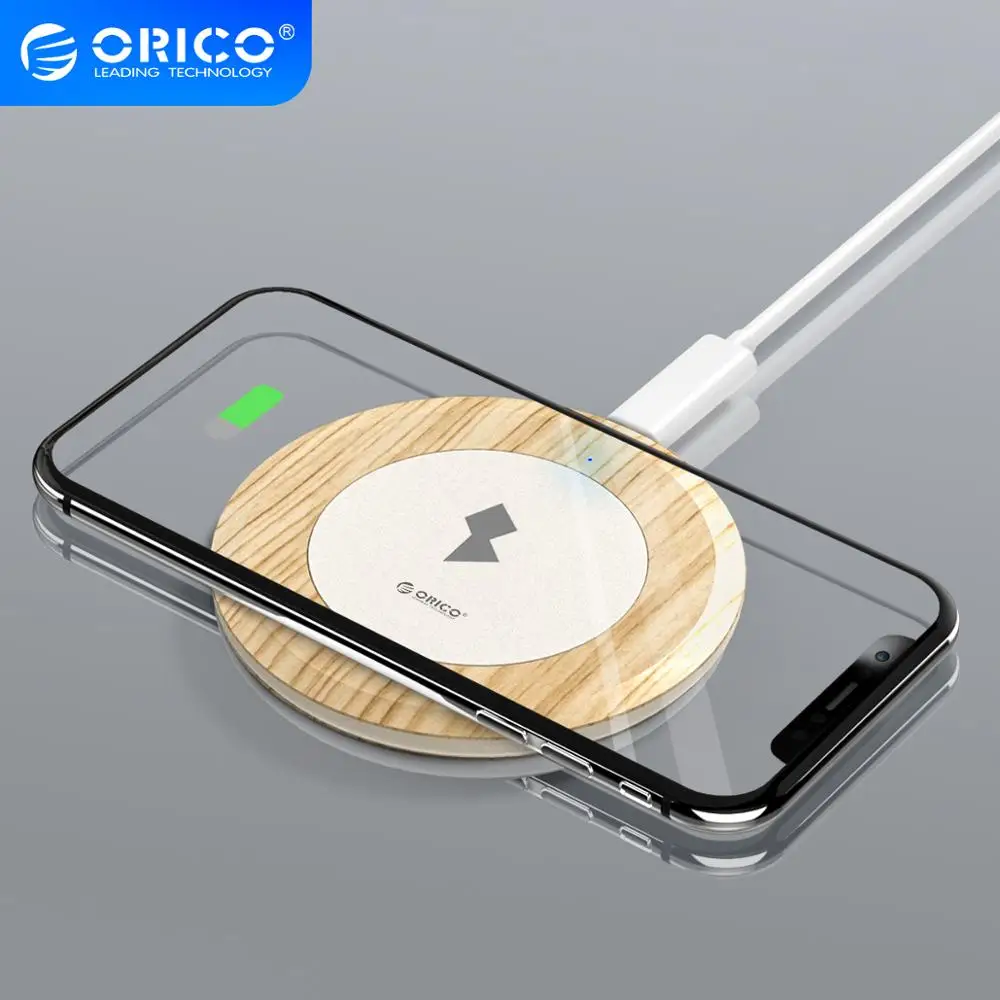 Беспроводное зарядное устройство ORICO для iphone X/8/8 Plus быстрая Беспроводная зарядка