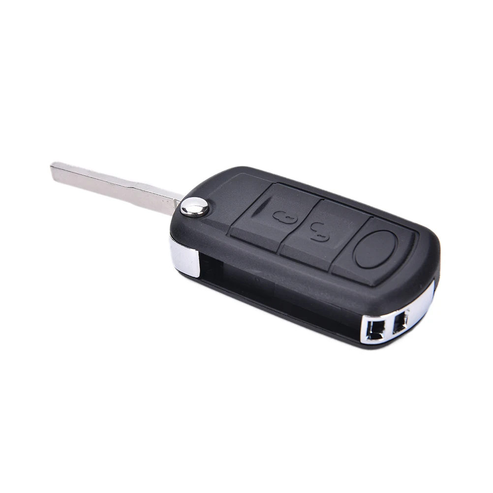 Складной чехол для ключей с 3 кнопками ShellFit Range Rover Sport LR3 Discovery Flip Fob|Заготовки