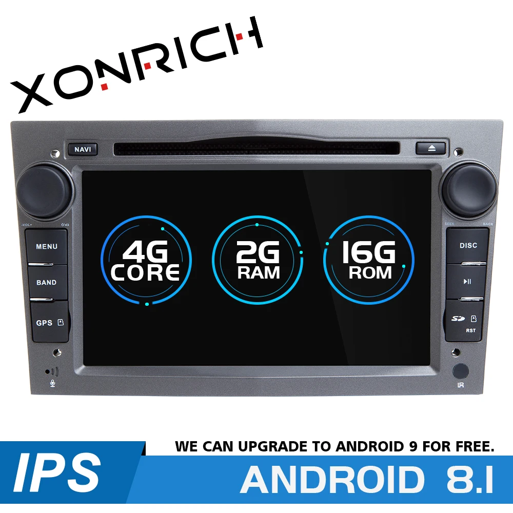 2 Din Android 8 1 автомобильный мультимедийный плеер для Opel Vectra C Zafira B Corsa D Astra H G J Meriva Vivaro