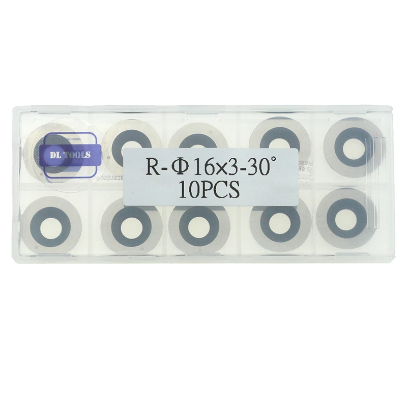 Круглые Сменные режущие пластины из карбида вольфрама 5/8 дюйма (16 мм) для