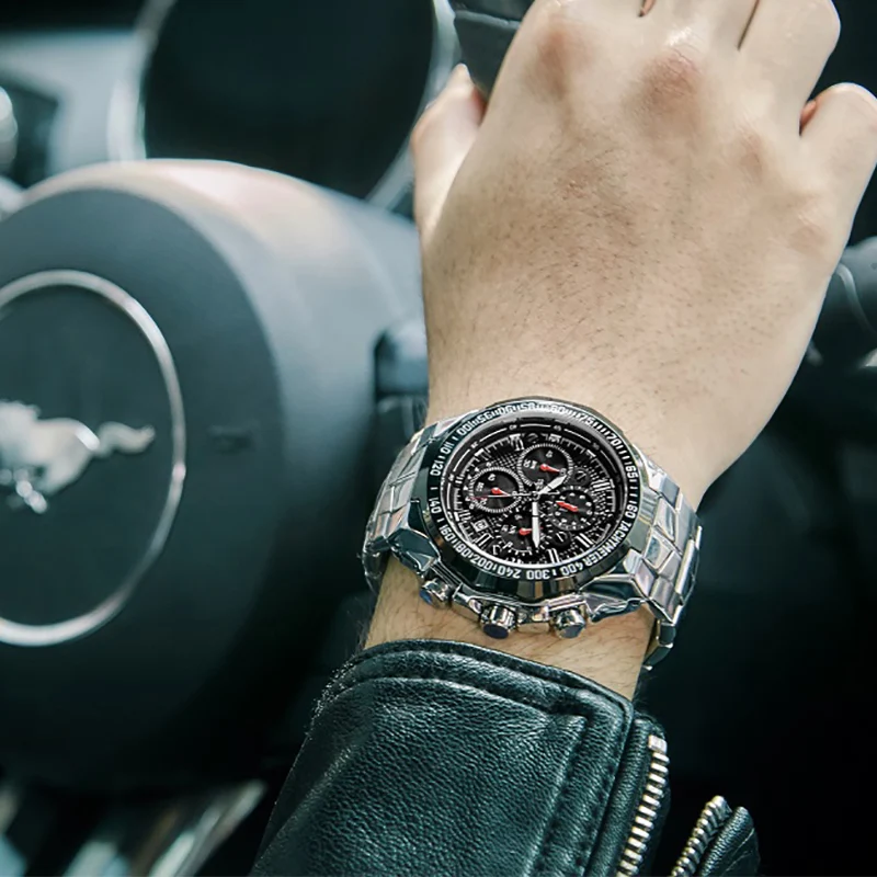 Reloj Hombre 2020 часы для Для мужчин WWOOR лучший бренд класса люкс наручные черный