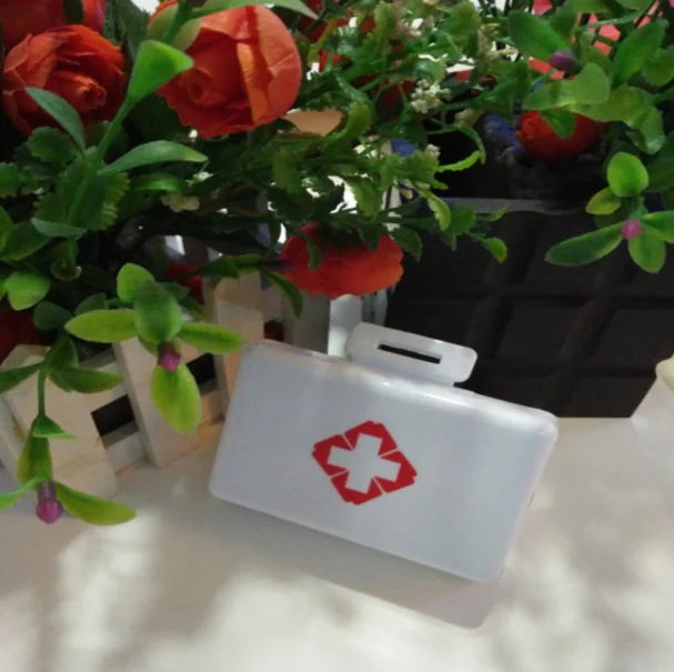 

1Pc Plastic 7 Days Foldable Mini Pill First Aid Kits Box Drug Tablet Storage Travel Case Holder Container