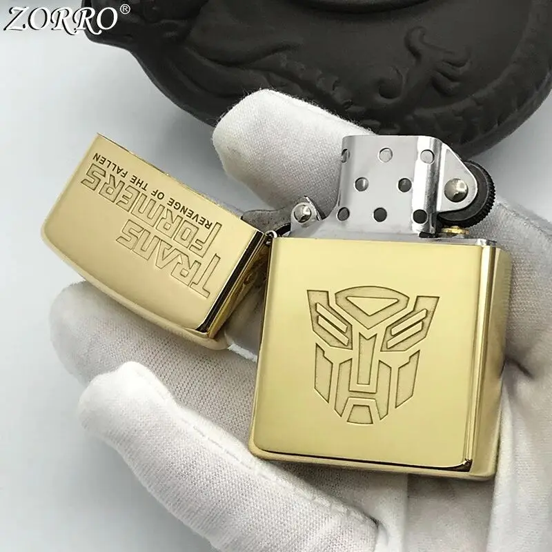 

Zorro kerosene copper general purpose engraving brass lighter