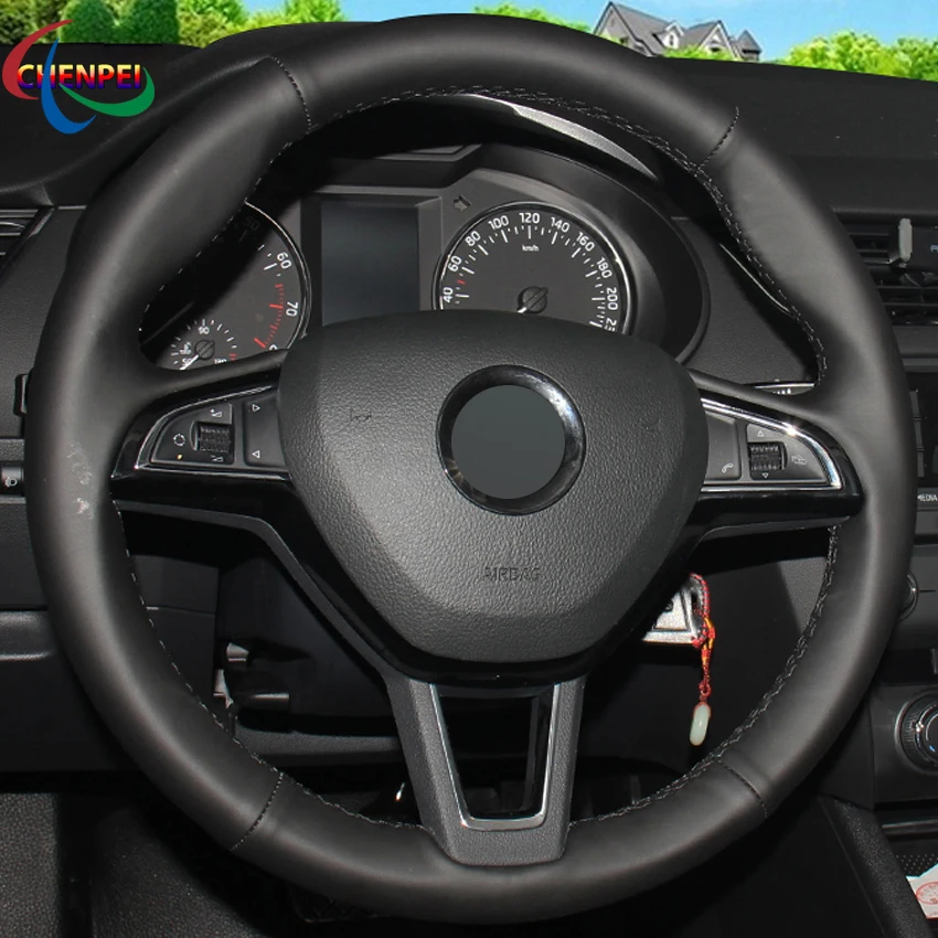 

Чехол на руль для Skoda Citigo Fabia 13-19 Roomster 13-16 Rapid 12-19