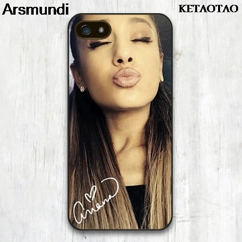 KETAOTAO милые большие Ариана знаки кожи поцелуй телефонные чехлы для iPhone 4S 5C 5S 6S 7 8 Plus