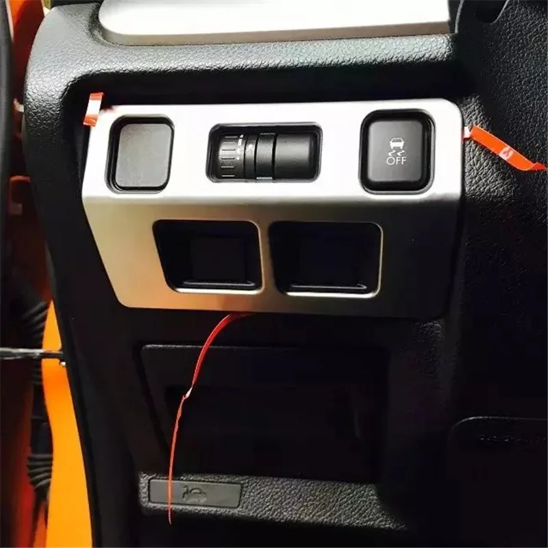 WELKINRY для Subaru Forester SJ 2013 консоль передняя фара светильник головной светильник кнопка переключения ручка отделка
