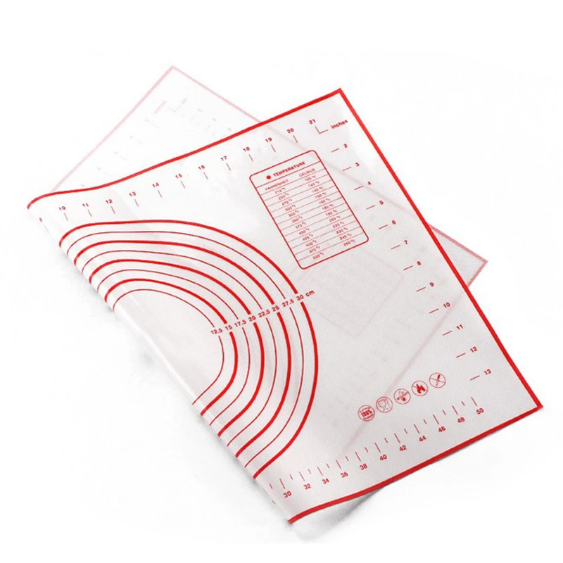 

40*60 см силиконовый коврик для выпечки пиццы аппарат для изготовления теста, Выпечка посуда для замеса теста аксессуары Кухня Пособия по кул...