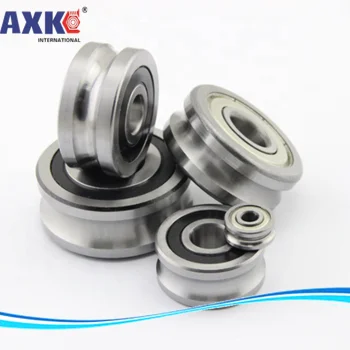Бесплатная доставка LFR50/4B LFR50/4 KDD шариковые подшипники 4*12*6*7 мм (точные двухрядные