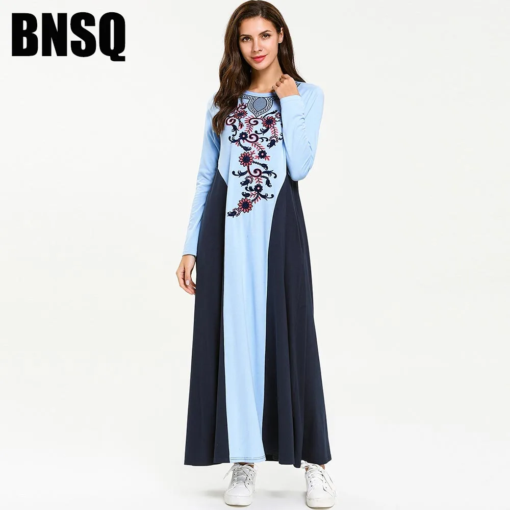 

BNSQ Dubai Abaya For Women Hijab Evening Dress Arabic Caftan Morocain Kaftan Djelaba Femme Muslim Dress Islamic Clothing