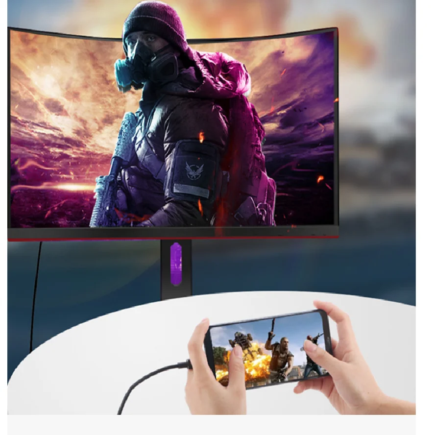 USB C to HDMI Adapter 4K 60Hz Type Thunderbolt 3 For MacBook Pro Air iPad Samsung Galaxy S10/S9 USB-C | Электроника