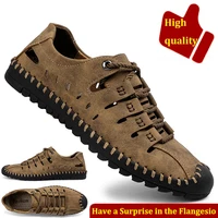 Flangesio High Quality Men's Sneakers PU Leather Casual Shoes Men