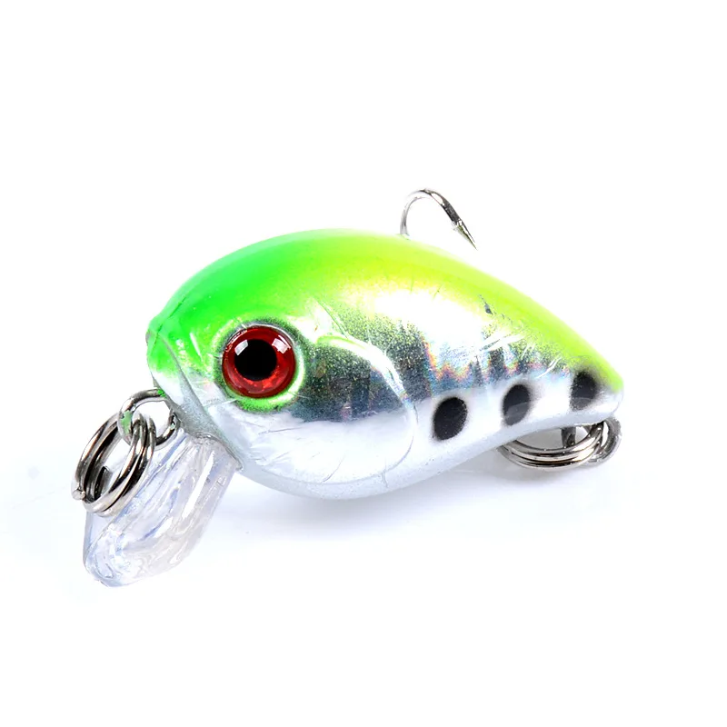 

10 colors mini small rock plastic fishing lure 3cm/3.1g bionic false hard swimbait lures