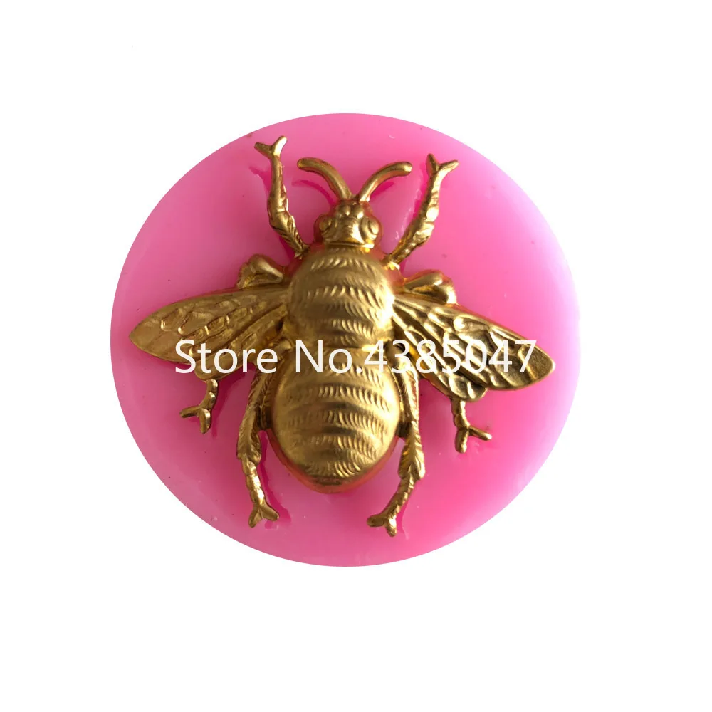 1 шт. силиконовая форма в форме пчелы/рыбьего хвоста для украшения ногтей |