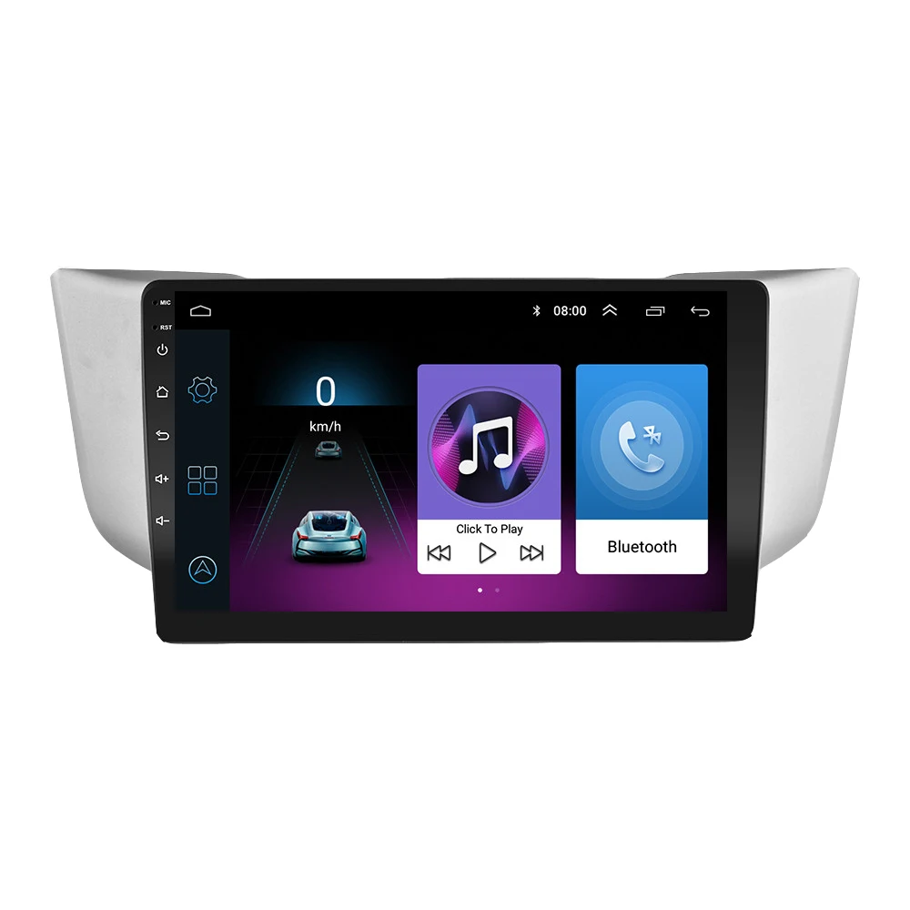 9 &quotAndroid 2 Din Автомобильный мультимедийный плеер для Lexus RX300 RX330 RX400H Toyota Harrier 2003 2009