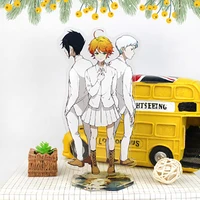 anime the promised neverland double side acrylic stand model toy cosplay action figures decoration anime lovers collect gifts