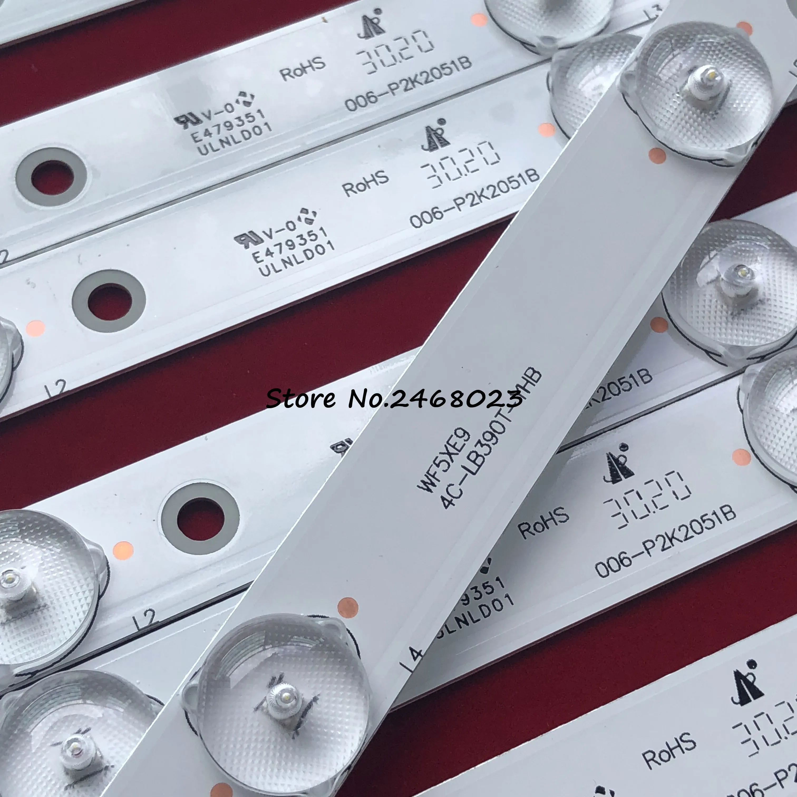 Светодиодная лента для подсветки 39L2303C 39L2309C 39L2306C 4C-LB390T-YHB 006-P2K2051B TCL-39L2306C-3030C-8X5