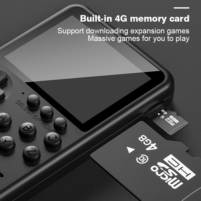 Игровая консоль Data Frog 16 бит ретро встроенная 3200 + игр мини портативная игровая для