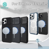 for iphone 13 pro max case nillkin camshield slide camera frosted shield nature tpu pro magnetic case for iphone 13 mini cover