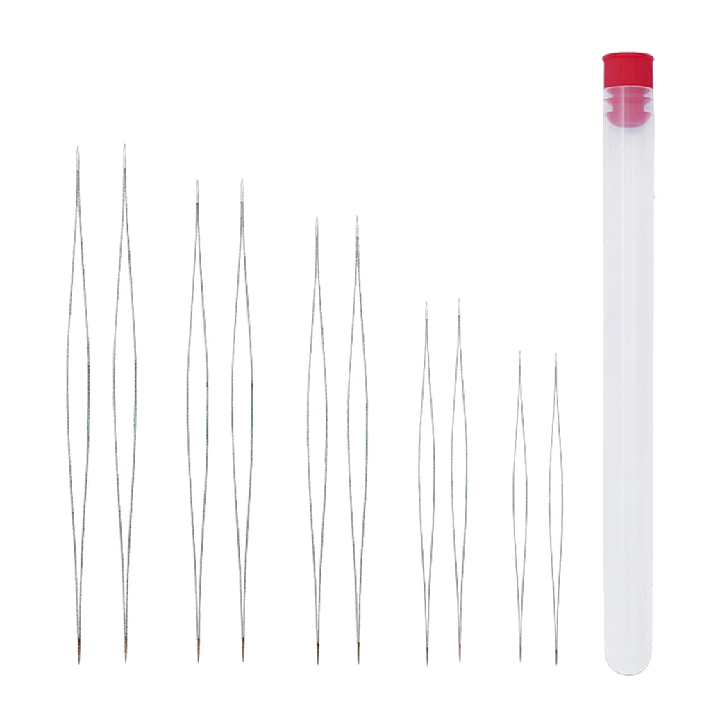 Иглы для бисера 5 размеров 10 штук|Инструменты и оборудование украшений| |