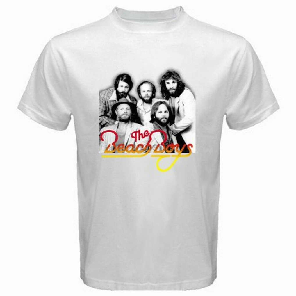 Новинка белая мужская футболка для пляжа мальчиков инди-рок-группа размер S M L XL 2XL