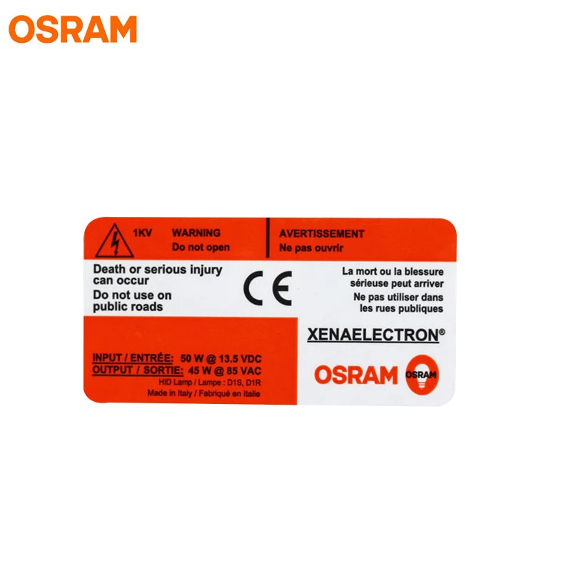OSRAM D1S D1R балласт ECG ксеноновые фары 45XT5 оригинальный xenaon блок 12В 45Вт для
