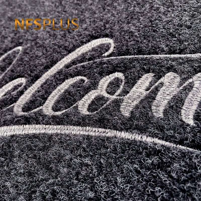 Коврик для входной двери с вышивкой 40x60 см Противоскользящие коврики из