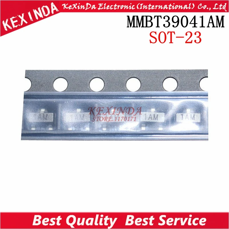 100 шт./лот MMBT3904LT1G MMBT3904 SOT23 3904 SOT 2N3904 SMD 23 1AM новый транзистор|Транзисторы| |