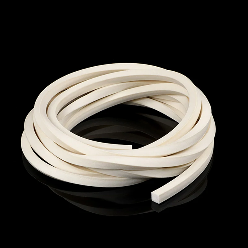 Силиконовая резиновая вспененная квадратная полоса стандартная Толстая 3 4 5 6 8 10