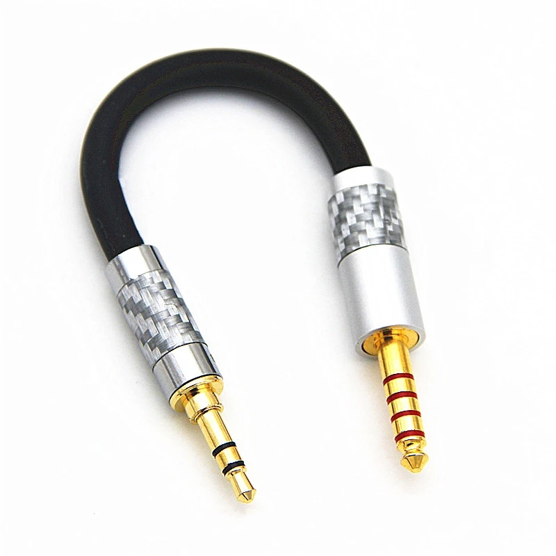 Кабель для наушников со штекером Hi Fi 4 мм на штекер 3 5 аудиокабель AUX ZX300A WM1Z/A|Кабели
