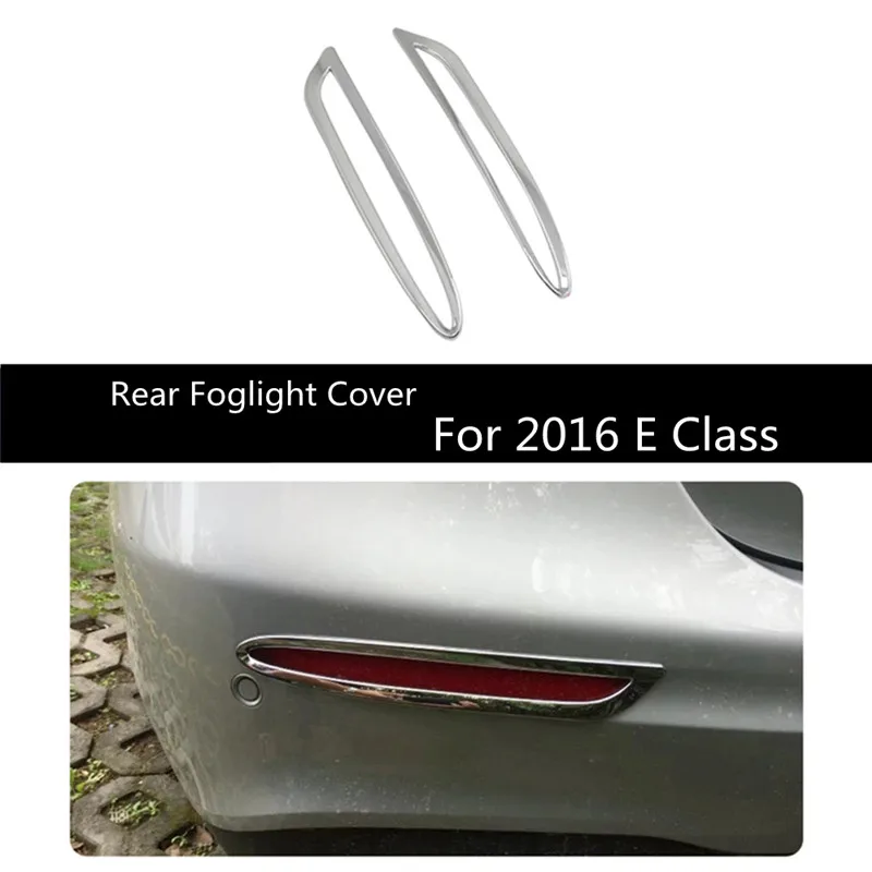 

Для Mercedes-Benz E Class 2016 фоторамка панель Крышка Foglight Trims ABS автомобильные аксессуары