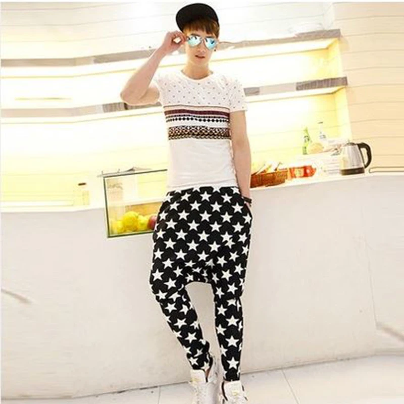 Новинка весна лето мужские шаровары больших размеров индивидуальные модные