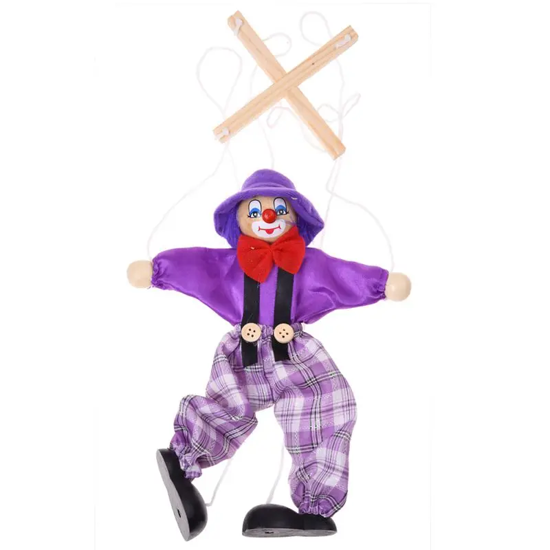

1pcs children's doll clown toy - random color