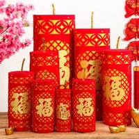 2022 spring festival firecracker ornament chinese fu firecracker pendant chinese festival new year party desktop decoration