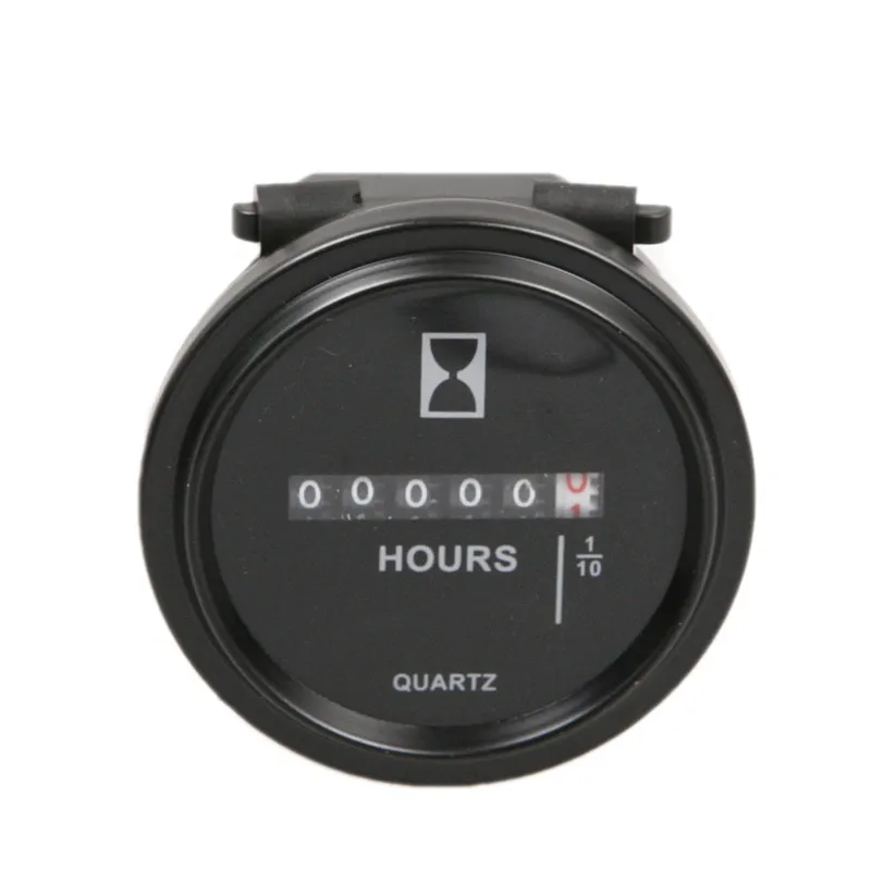 6V-80V 1 шт 6 V-80 V/12 V-36 V/10 V-80 V счетчика лодочный мотор с машинками) Механический Счетчик Таймер/цифра час измеритель - Цвет: 6V-80V