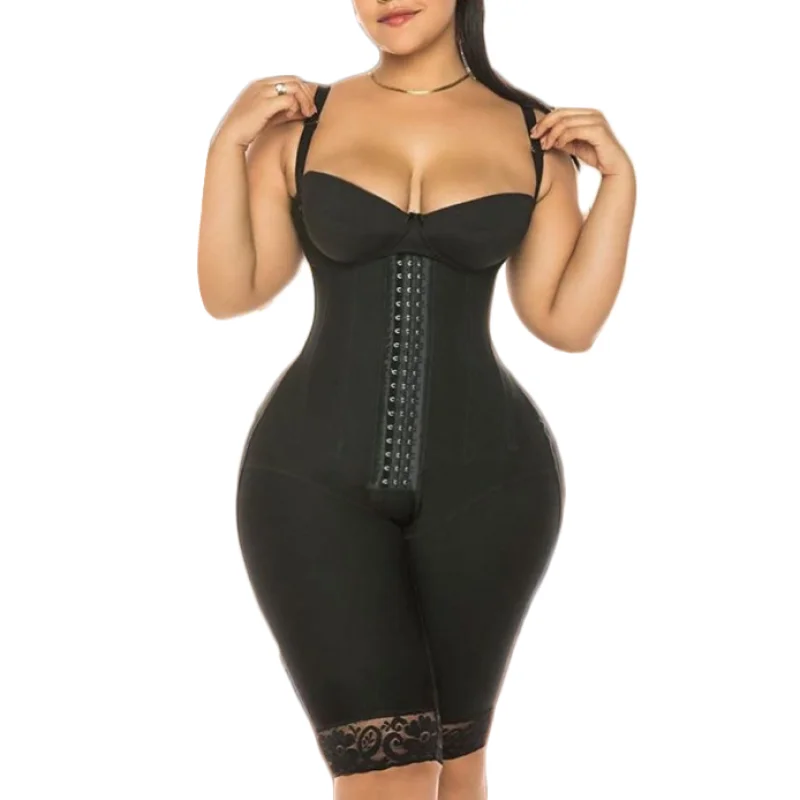 

Bodyshaper For Women Waist Corset Sexy Full Body Shaper Support Compression Open Bust Charming Curves