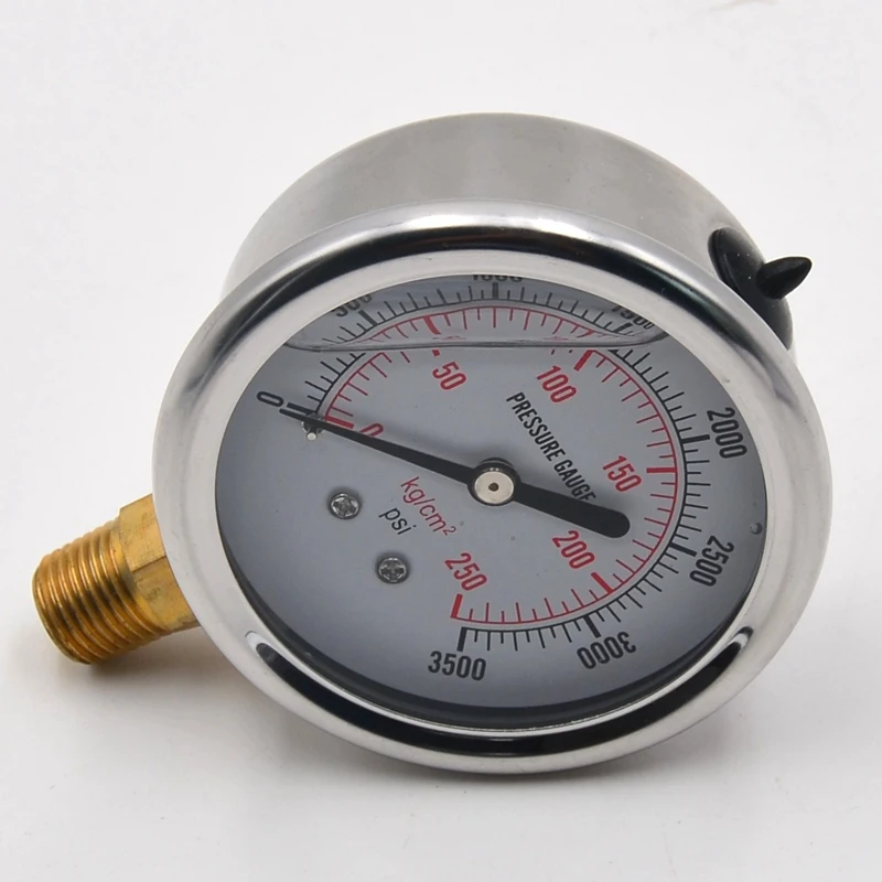 1/4 NPT Автомобильный манометр для масла модель модели 0-3500 PSI | Автомобили и