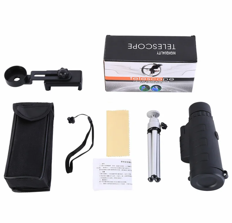 

50x60 High Magnification HD Monoculars Zoom powerful Binoculars Light for hunting telescope Monoculars