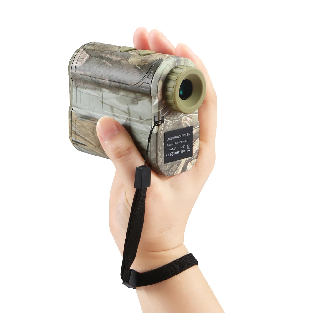 Монокулярный лазерный дальномер 600 м Гольф Охота телескоп измеритель скорости