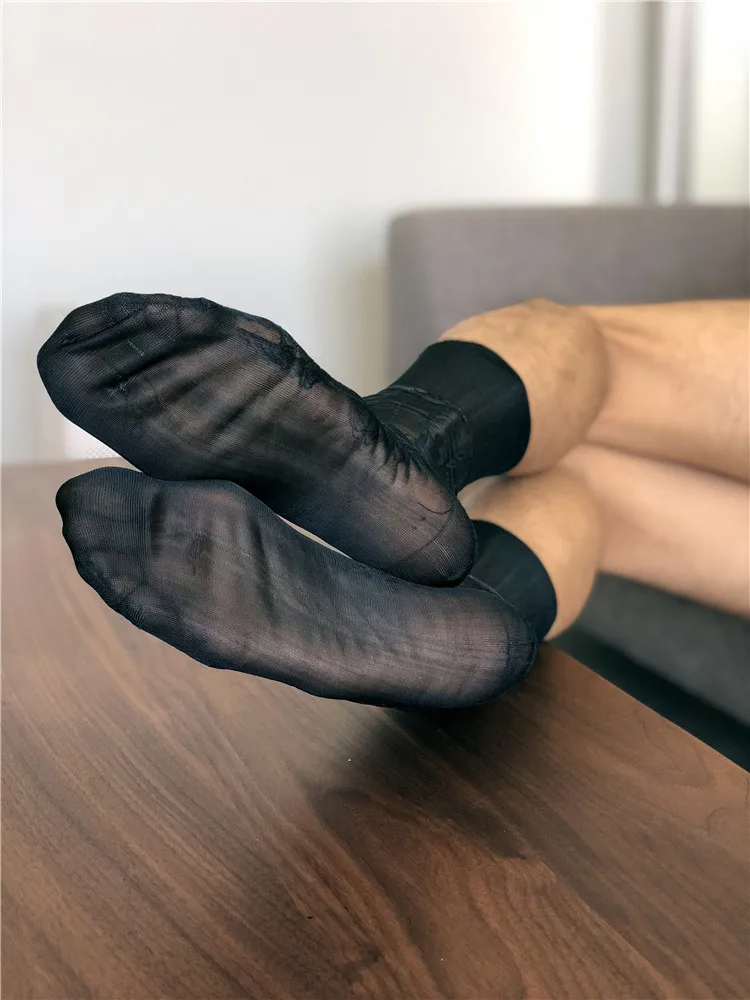 Носки без пятки нарядные носки подарки для мужчин прозрачные экзотическая